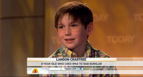 Tech-Savvy 8-Year-Old Tracks Down Burglar With Find My iPhone App | Winning The Internet | Scoop.it