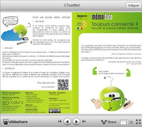 Toujours connect&eacute; ? - Citoyen de l'internet | 21st Century Learning and Teaching | Scoop.it