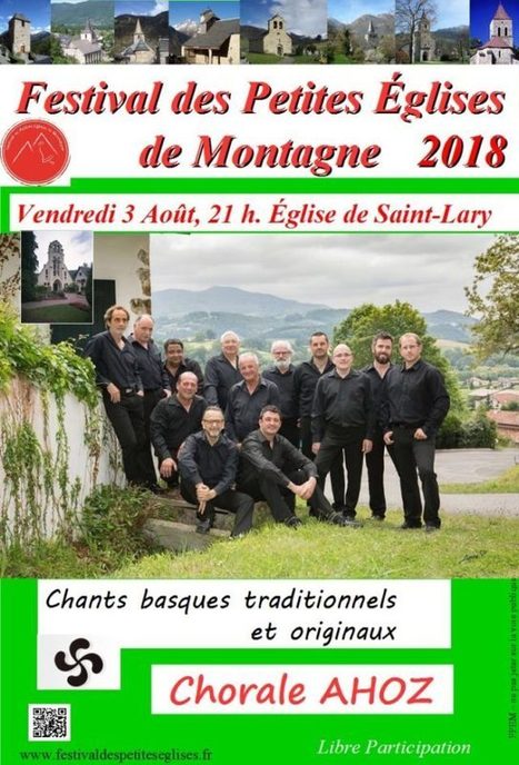 Festival des petites églises de montagne : des chants basques à Saint-Lary Soulan le 3 août 2018 | Vallées d'Aure & Louron - Pyrénées | Scoop.it