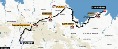 Étape 5 : Carhaix - Cap Fréhel - 164,5 km mercredi 6 juillet | Le Tour | Scoop.it