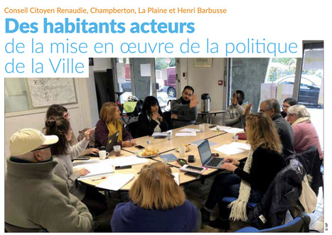 Conseil Citoyen Renaudie, Champberton, La Plaine et Henri Barbusse. Des habitants acteurs de la mise en œuvre de la politique de la Ville | Labo Cités - L'actualité de la politique de la ville en Auvergne-Rhône-Alpes | Scoop.it