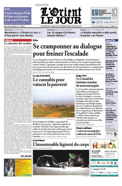 Trois milieux marins s'ajouteront aux aires maritimes prot&eacute;g&eacute;es - L'Orient-Le Jour | Biodiversit&eacute; | Scoop.it