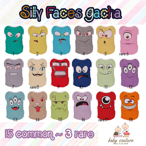 Silly Faces Gacha | 亗 Second Life Kingdom of Kids 亗 | Scoop.it