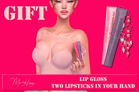 Lip Gloss In Hand May 2025 Group Gift by MeHoney | Teleport Hub - Second Life Freebies | Second Life Freebies | Scoop.it