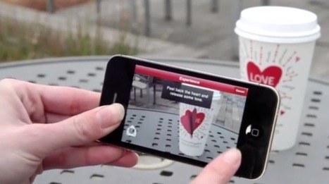 Starbucks' augmented reality app gets all lovey dovey | La "Réalité Augmentée" (Augmented Reality [AR]) | Scoop.it