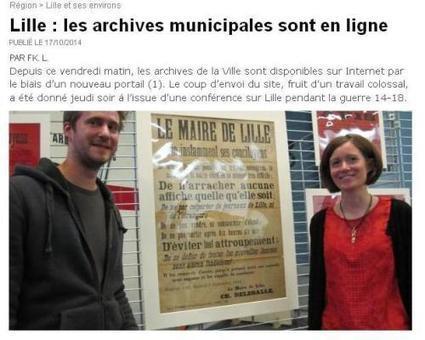 Article du jour (104) : Archives de Lille en ligne | Autour du Centenaire 14-18 | Scoop.it