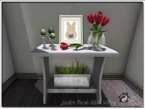 Easter Fresh Table Setting 50L Promo by Zen Creations | Teleport Hub - Second Life Freebies | Teleport Hub | Scoop.it