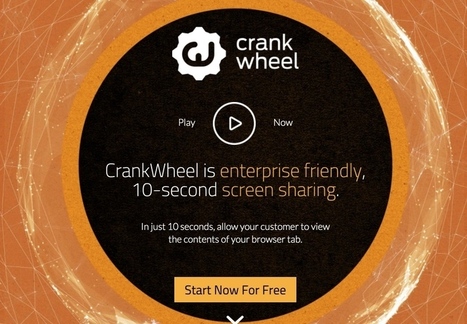 Crank Wheel. Partager son écran facilement - Les Outils Collaboratifs | TICE et langues | Scoop.it