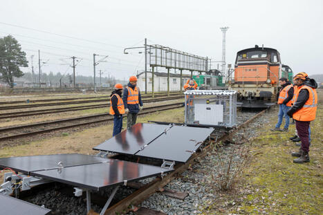 La SNCF explore les mini-centrales solaires+stockage réversibles et embarquées pour les rails  | rev3 - la 3ème révolution industrielle en Hauts-de-France | Scoop.it