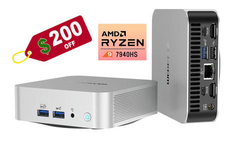 Get $200 discount on GEEKOM A7 AMD Ryzen 9 7940HS mini PC (Sponsored) - CNX Software | Embedded Systems News | Scoop.it