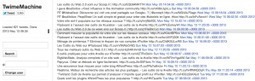 TwimeMachine liste et recherche mot-clef parmi les tweets... pour retrouver un satané tweet envoyé l’an dernier | Machines Pensantes | Scoop.it