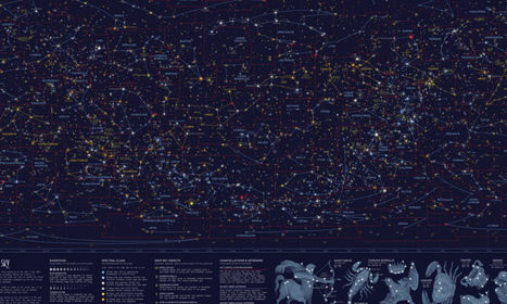 Every Visible Star in the Night Sky, in One Giant Map | IELTS, ESP, EAP and CALL | Scoop.it