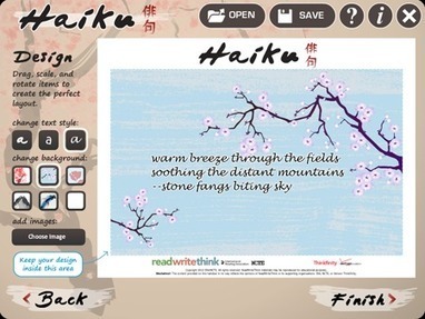 Haiku Poems - ReadWriteThink app for students | TIC & Educación | Scoop.it