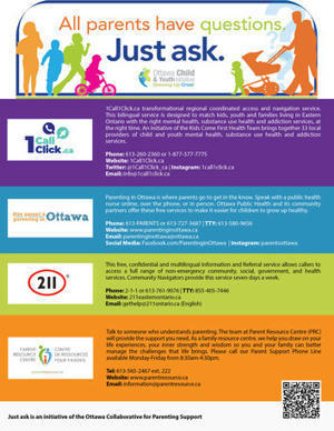 All parents have questions. Just ask. - resources from @OCYI_Ottawa  | iGeneration - 21st Century Education (Pedagogy & Digital Innovation) | Scoop.it
