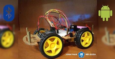 Carrito arduino controlado por Bluetooth y una App | tecno4 | Scoop.it