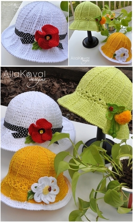 crochet panama hat pattern