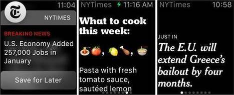  “Los iWatch: el intenso flujo de microformatos de “periodismo de un vistazo” alimentan seis de los principales medios online” / A Silva-Rodríguez, X López-García, C Toural-Bran  | Comunicación en la era digital | Scoop.it