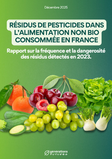 R&eacute;sidus de pesticides dans des fruits et l&eacute;gumes : le&nbsp;rapport annuel de&nbsp;G&eacute;n&eacute;rations Futures | Insect Archive | Scoop.it