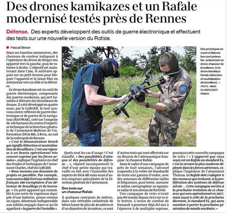 Au CeRGEN de Bruz, le tout nouveau centre r&eacute;f&eacute;rent de guerre &eacute;lectronique et de guerre de la navigation | DEFENSE NEWS | Scoop.it