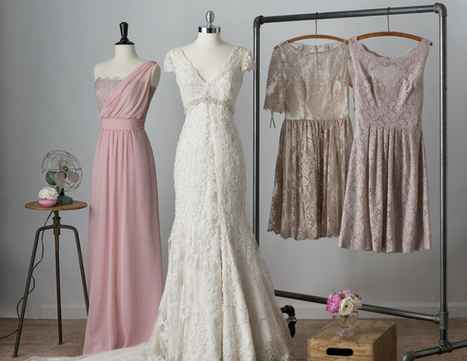 Match Your Bridesmaid's Dress To Your Wedding Gown | Fashion | Scoop.it