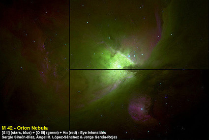 La nebulosa de Orión es verde | Astrofísica | Universo Rayado | Ciencia-Física | Scoop.it