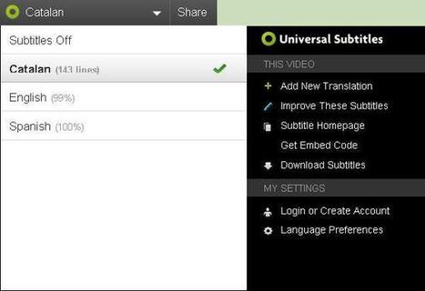En la nube TIC: Crear subtítulos en vídeos de Youtube o Vimeo | Google tresnak | Scoop.it