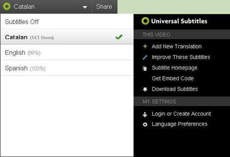Crear subtítulos en vídeos de Youtube o Vimeo | TIC & Educación | Scoop.it
