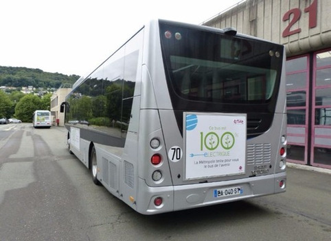 Transports - Rouen et Le Havre testent les bus 100 % électriques | Veille territoriale AURH | Scoop.it