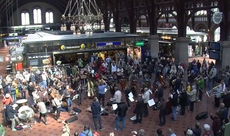 Ravel's Bolero played live at the Copenhagen Central Train Station | Marc's private collection | Scoop.it