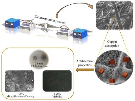Original Paper in J Environ Chem Eng &bull; Germain Collaboration 2021 &bull;&nbsp;Antibacterial electrospun chitosan-PEO/TEMPO-oxidized cellulose composite for water filtration&nbsp; | Originals | Scoop.it