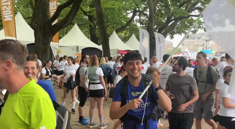 Julien Vande Weyer relie Li&egrave;ge &agrave; Bruxelles et r&eacute;colte plus de 75.000 euros: "J'avais envie de r&eacute;aliser un d&eacute;fi solidaire un peu fou" | Infirmiers de rue - Straatverplegers | Scoop.it