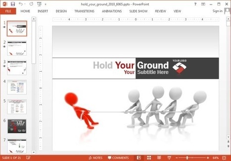 Animated Tug Of War PowerPoint Template | ED 262 Culture Clip & Final Project Presentations | Scoop.it