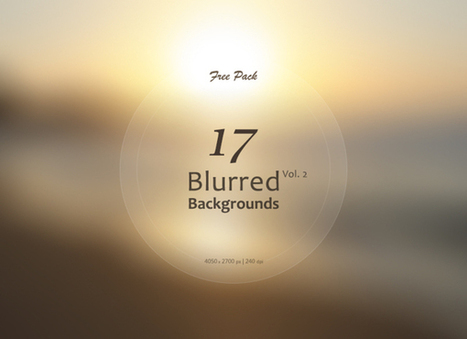 42 Fondos blureados de colores gratis | Recursos diseño gráfico | Scoop.it