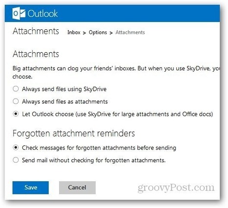How to Manage Attachments in Outlook.com | Time to Learn | Scoop.it
