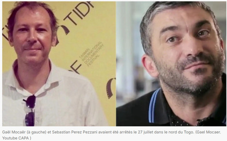 Les deux journalistes fran&ccedil;ais d&eacute;tenus au Togo depuis fin juillet ont &eacute;t&eacute; lib&eacute;r&eacute;s provisoirement | DocPresse ESJ Lille | Scoop.it