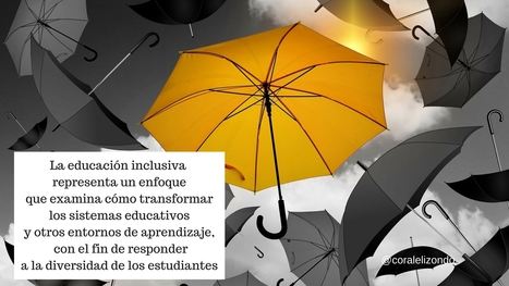 Educaci&oacute;n inclusiva, una educaci&oacute;n transformadora. | Educaci&oacute;n Siglo XXI, Econom&iacute;a 4.0 | Scoop.it