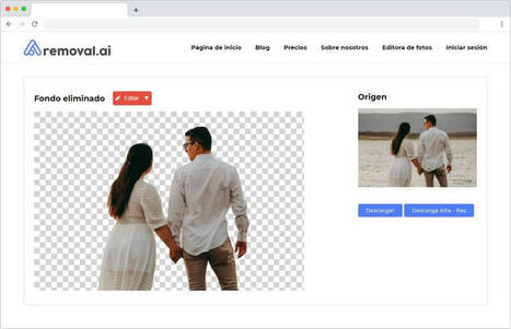 Hacer fondo transparente automáticamente y gratis de cualquier fotografía | TIC & Educación | Scoop.it