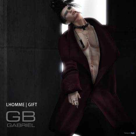 High Collar Coat Red L'HOMME Magazine Group Gift by Gabriel | Teleport Hub - Second Life Freebies | Second Life Freebies | Scoop.it