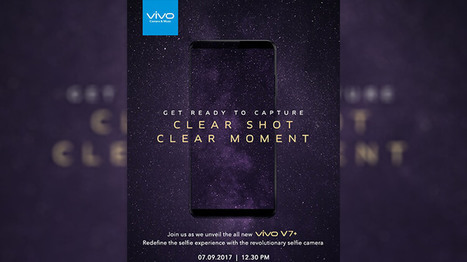 Vivo V7+ with Infinity-like display is set to be unveiled on September 7 | Gadget Reviews | Scoop.it