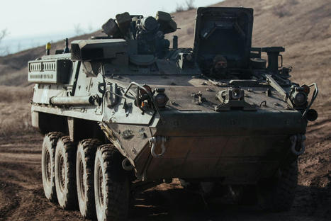 Ukraine unveils Stryker wheeled armored vehicles | DEFENSE NEWS | Scoop.it