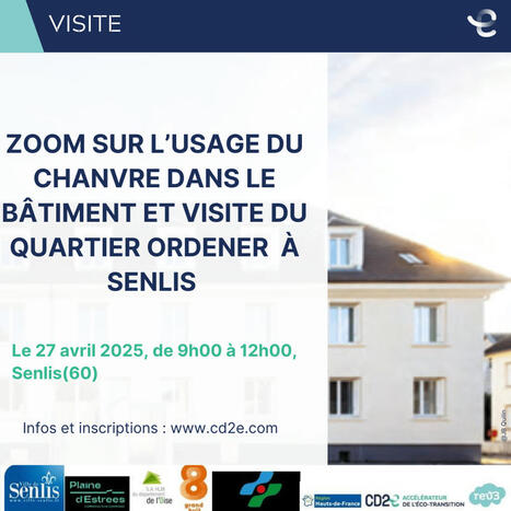 Zoom sur l’usage du chanvre dans le bâtiment et visite du quartier Ordener | rev3 - la 3ème révolution industrielle en Hauts-de-France | Scoop.it