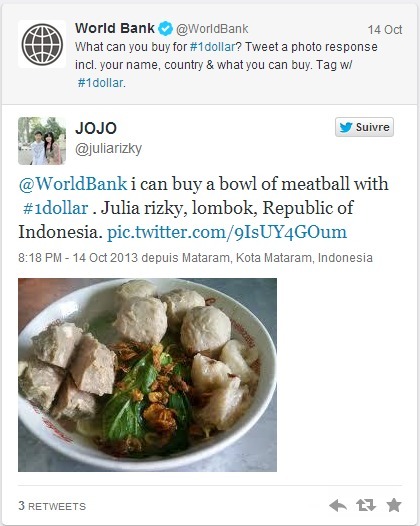Op&eacute;ration de la Banque Mondiale : pour un dollar, que peut-on acheter autour du monde&nbsp;? | M&eacute;dias sociaux : actualit&eacute;s et p&eacute;pites du web | Scoop.it