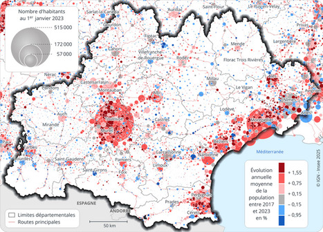 Population de r&eacute;f&eacute;rence au 1er&nbsp;janvier 2023&nbsp;: 6&nbsp;124&nbsp;653&nbsp;habitants en&nbsp;Occitanie - Insee Flash Occitanie - 151 | Politiques territoriales - Zoom r&eacute;gional | Scoop.it