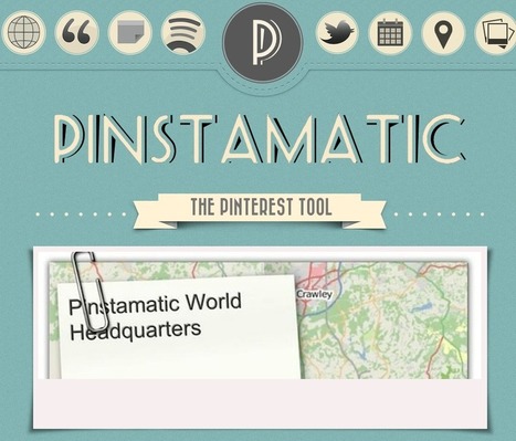 Pinstamatic. Herramienta para mejorar tu tablero de Pinterest | TIC & Educación | Scoop.it