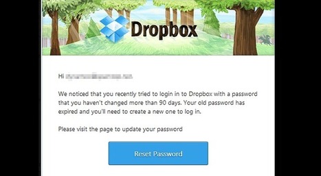 Malware Alert: Please Update Your Expired Dropbox Password | Latest Social Media News | Scoop.it