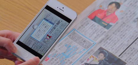 Augmented reality app makes Japanese newspaper more engaging for kids | iGeneration - 21st Century Education (Pedagogy & Digital Innovation) | Scoop.it