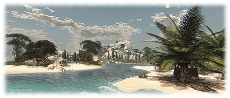 Noelia Island  -Mediterranean meditations in Second Life | Second Life Destinations | Scoop.it