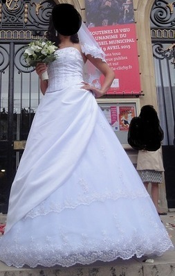 Magnifique robe de mariée taille 34/36 - Hauts de Seine | Robes de mariée d'occasion | Scoop.it