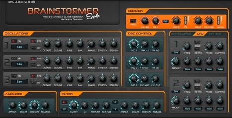 FREEWARE (VST.Win) - BrainStormer | Music Producer Lab | Scoop.it