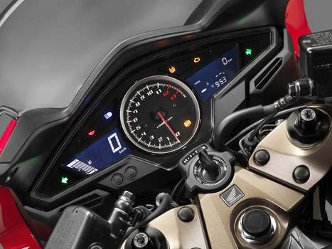Instrument Console of Honda VFR800F | Maxabout Motorcycles | Scoop.it